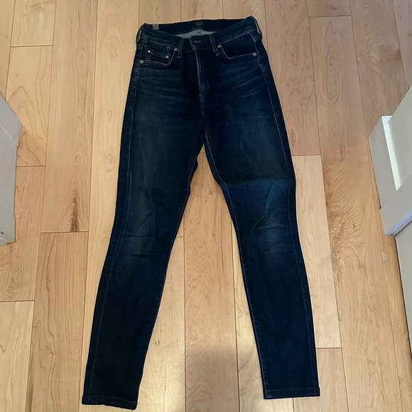 Citizens Of Humanity Denim Rocket Crop High Rise Skinny - Picture 2 of 3